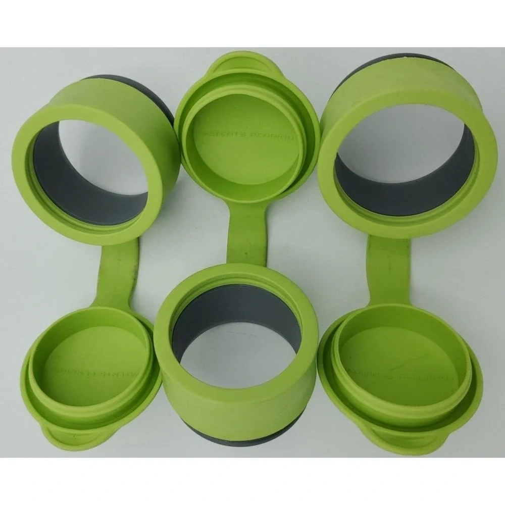 3 Copco Bag Caps, Make‎ Any Bag A Reusable Container, Smart Gadgets Green